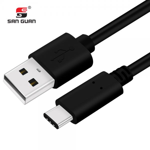 Picture of USB2.0 Type-C cable PVC(black)